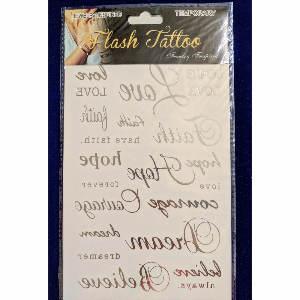 🟪 Sale! 2/$9 Temp Metallic Tattoos 🟪Bundle Only🟪